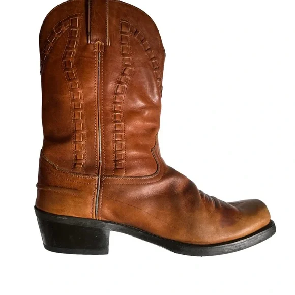 Women’s Durango Brown Cowboy Boots Leather SIZE 10EE - Picture 10 of 13